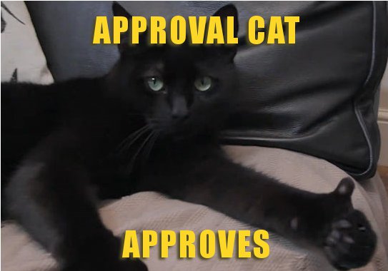 Approval Cat