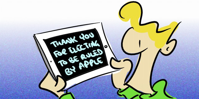 iPad2 Cartoon